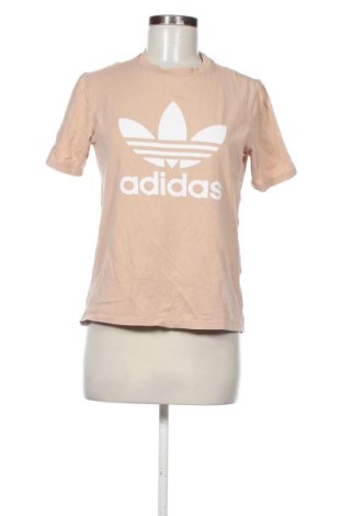 Damski T-shirt Adidas Originals, Rozmiar M, Kolor Beżowy, Cena 72,99 zł