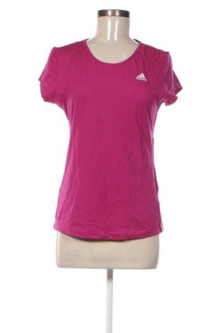 Γυναικείο t-shirt Adidas, Μέγεθος S, Χρώμα Βιολετί, Τιμή 16,99 €