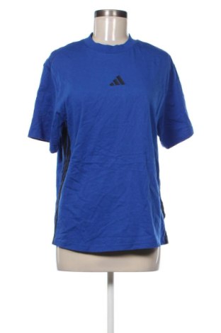 Дамска тениска Adidas, Размер L, Цвят Син, Цена 14,31 €, #136430082