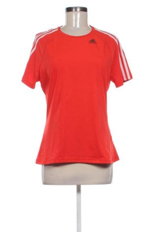 Damski T-shirt Adidas, Rozmiar L, Kolor Czerwony, Cena 72,99 zł