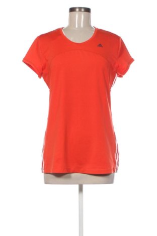 Damen T-Shirt Adidas, Größe L, Farbe Rot, Preis 17,99 €