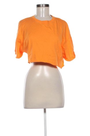 Дамска тениска Bershka, Размер S, Цвят Оранжев, Цена 9,20 €