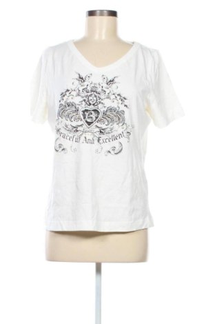 Γυναικείο t-shirt Betty Barclay, Μέγεθος L, Χρώμα Λευκό, Τιμή 16,99 €