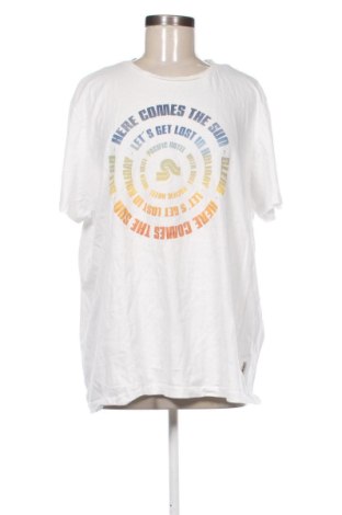 Damen T-Shirt Blend, Größe 3XL, Farbe Weiß, Preis 9,00 €, #136445852