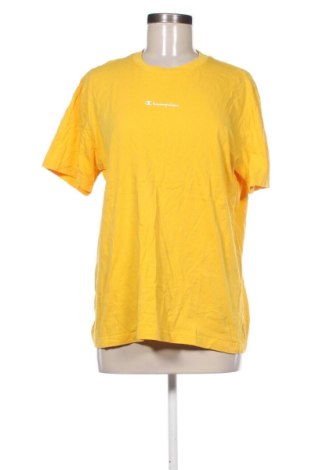 Damski T-shirt Champion, Rozmiar L, Kolor Żółty, Cena 48,99 zł