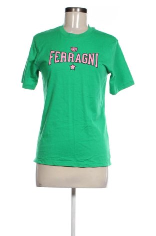 Дамска тениска Chiara Ferragni, Размер M, Цвят Зелен, Цена 17,00 €