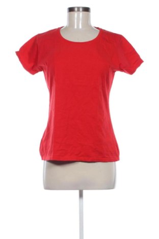 Damen T-Shirt Fruit Of The Loom, Größe L, Farbe Rot, Preis 8,68 €