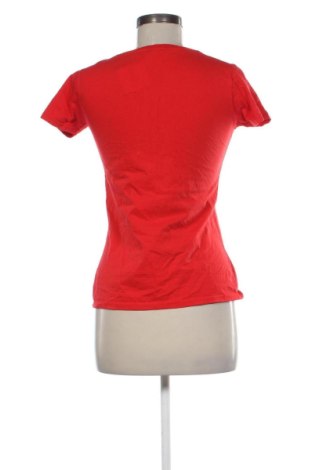 Damen T-Shirt Fruit Of The Loom, Größe S, Farbe Rot, Preis 9,00 €