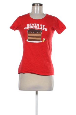 Damen T-Shirt Fruit Of The Loom, Größe S, Farbe Rot, Preis 9,00 €