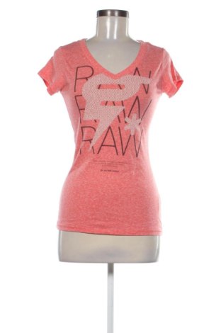 Damen T-Shirt G-Star Raw, Größe XS, Farbe Orange, Preis 10,00 €