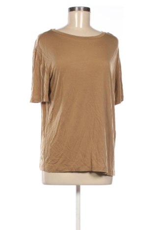 Damski T-shirt Gant, Rozmiar L, Kolor Brązowy, Cena 91,09 zł