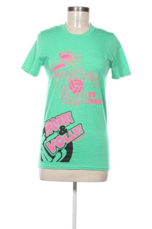 Damen T-Shirt Gildan, Größe M, Farbe Grün, Preis € 11,99