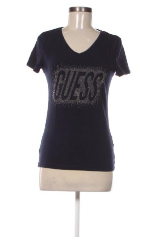 Damski T-shirt Guess, Rozmiar S, Kolor Niebieski, Cena 86,99 zł
