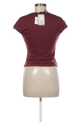 Damski T-shirt H&M, Rozmiar L, Kolor Czerwony, Cena 45,99 zł