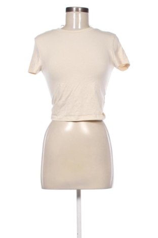 Tricou de femei H&M Divided, Mărime M, Culoare Ecru, Preț 46,92 Lei, #136426959