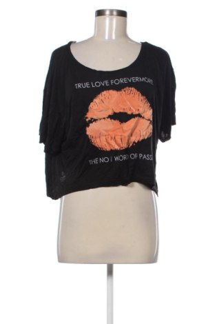 Dámske tričko H&M Divided, Veľkosť L, Farba Čierna, Cena  10,95 €, #136430604