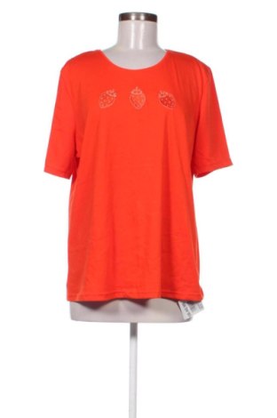 Damski T-shirt Helena Vera, Rozmiar XXL, Kolor Czerwony, Cena 110,99 zł