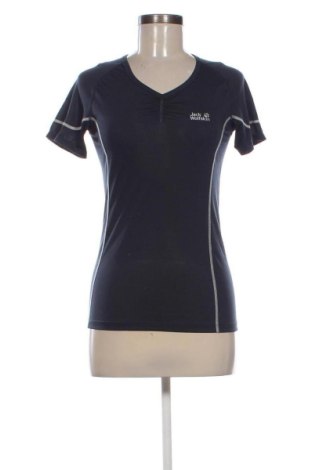 Damen T-Shirt Jack Wolfskin, Größe S, Farbe Blau, Preis 17,99 €