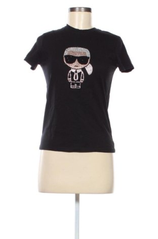 Damen T-Shirt Karl Lagerfeld, Größe XS, Farbe Schwarz, Preis 52,93 €