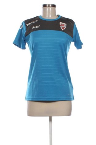 Damen T-Shirt Kempa, Größe M, Farbe Blau, Preis 10,00 €