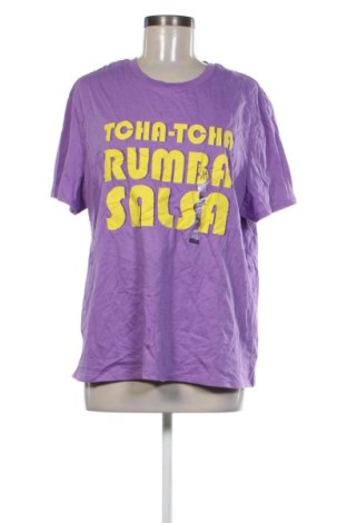 Дамска тениска Kiabi, Размер XL, Цвят Лилав, Цена 13,80 €