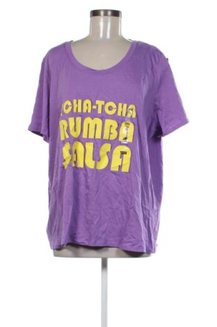 Дамска тениска Kiabi, Размер XXL, Цвят Лилав, Цена 12,27 €