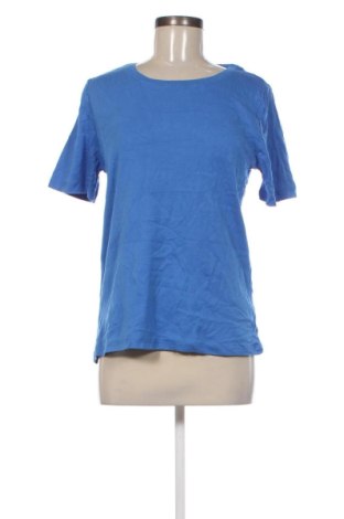 Damski T-shirt Laura Torelli, Rozmiar L, Kolor Niebieski, Cena 45,99 zł