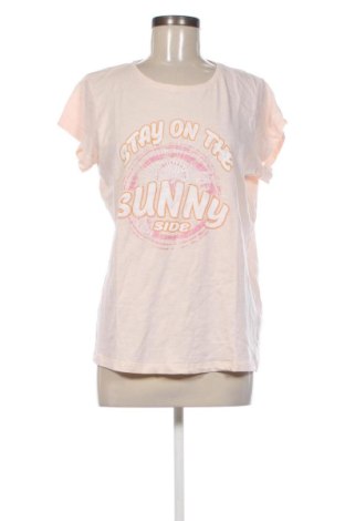 Damski T-shirt Laura Torelli, Rozmiar L, Kolor Różowy, Cena 45,99 zł