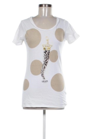 Damen T-Shirt Liu Jo, Größe M, Farbe Weiß, Preis 28,20 €