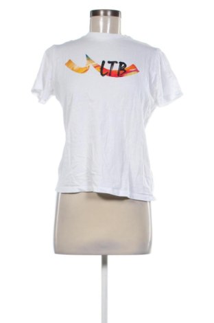 Γυναικείο t-shirt Ltb, Μέγεθος XS, Χρώμα Λευκό, Τιμή 9,00 €