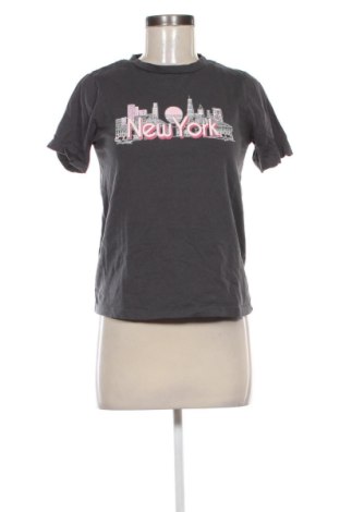 Γυναικείο t-shirt Mango, Μέγεθος S, Χρώμα Γκρί, Τιμή 8,00 €