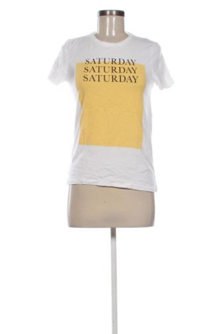 Γυναικείο t-shirt ONLY, Μέγεθος XS, Χρώμα Λευκό, Τιμή 8,99 €