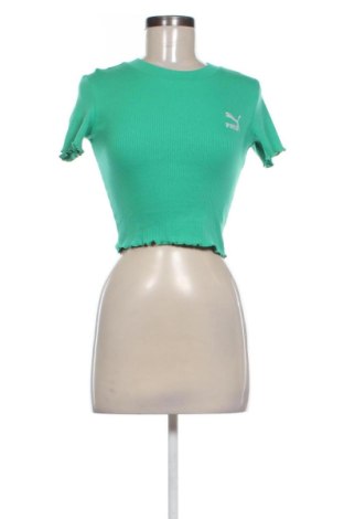 Дамска тениска PUMA, Размер XS, Цвят Зелен, Цена 32,21 €