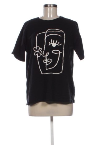 Damen T-Shirt Pull&Bear, Größe XL, Farbe Schwarz, Preis 9,00 €