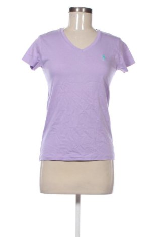 Damski T-shirt Ralph Lauren Sport, Rozmiar XS, Kolor Fioletowy, Cena 183,99 zł