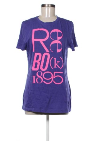 Γυναικείο t-shirt Reebok, Μέγεθος L, Χρώμα Βιολετί, Τιμή 15,99 €