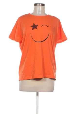 Damen T-Shirt Stooker, Größe M, Farbe Orange, Preis 11,99 €
