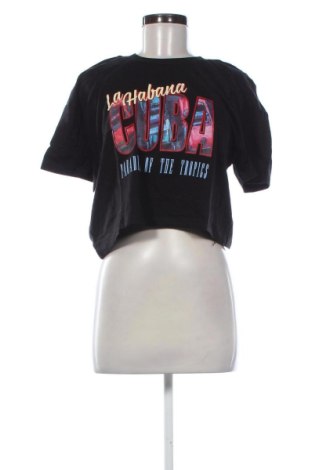 Tricou de femei Stradivarius, Mărime M, Culoare Negru, Preț 45,00 Lei