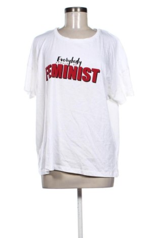 Дамска тениска Stradivarius, Размер L, Цвят Бял, Цена 14,82 €