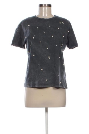 Damen T-Shirt Stradivarius, Größe M, Farbe Grau, Preis 12,00 €