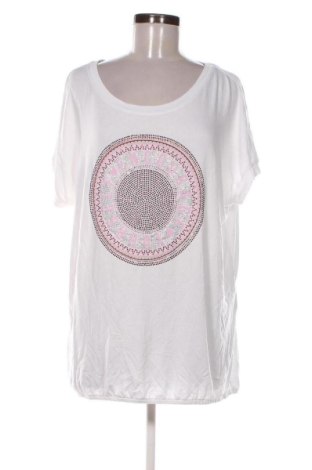Γυναικείο t-shirt Street One, Μέγεθος XL, Χρώμα Λευκό, Τιμή 11,99 €