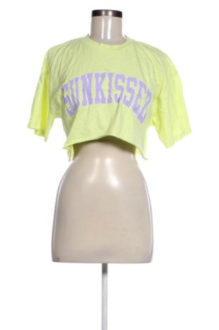 Damen T-Shirt Tally Weijl, Größe M, Farbe Grün, Preis 11,99 €