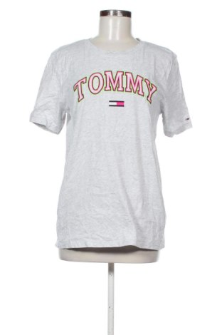 Damski T-shirt Tommy Jeans, Rozmiar L, Kolor Szary, Cena 91,99 zł