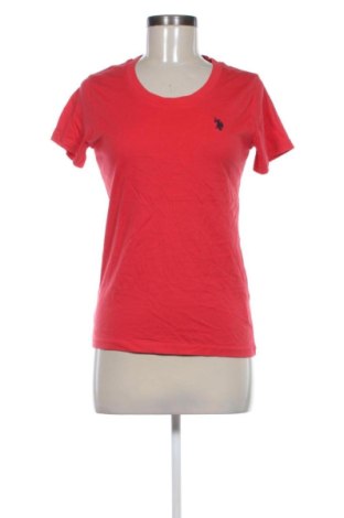 Дамска тениска U.S. Polo Assn., Размер M, Цвят Червен, Цена 14,31 €