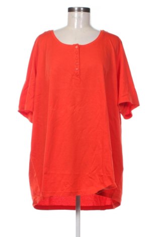 Дамска тениска Ulla Popken, Размер 4XL, Цвят Червен, Цена 15,84 €