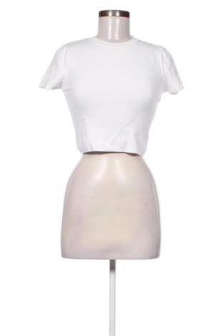 Damen T-Shirt Zara, Größe L, Farbe Weiß, Preis 7,99 €