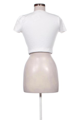 Damen T-Shirt Zara, Größe L, Farbe Weiß, Preis 7,99 €