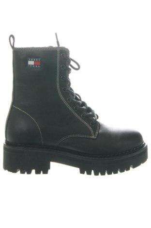 Γυναικεία μποτάκια Tommy Jeans, Μέγεθος 38, Χρώμα Μαύρο, Τιμή 174,99 €
