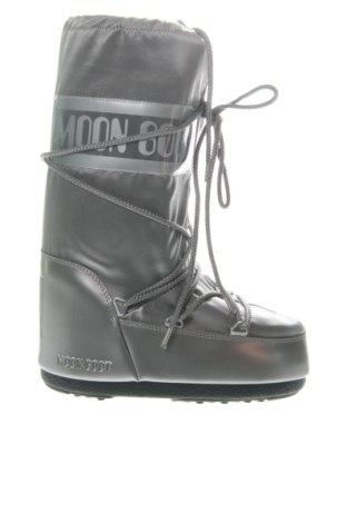 Γυναικείες μπότες Moon Boot, Μέγεθος 35, Χρώμα Γκρί, Τιμή 182,99 €