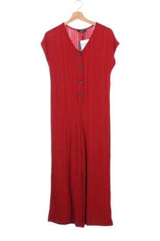 Langer Damen-Overall Bershka, Größe XS, Farbe Rot, Preis € 22,99, #136392856
